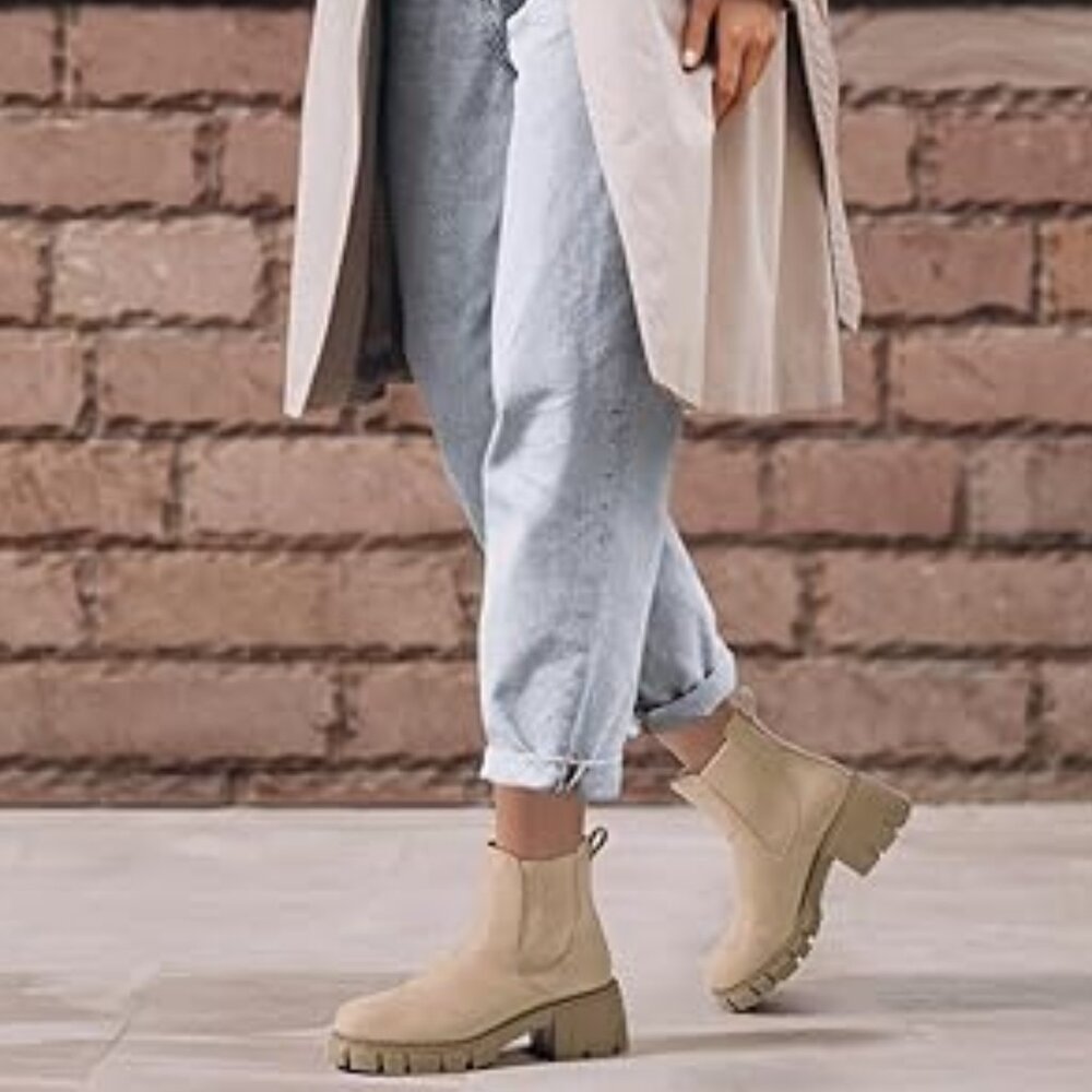 19 - NIB Chelsea Boots Women Ankle Boots - Picture 5 of 5